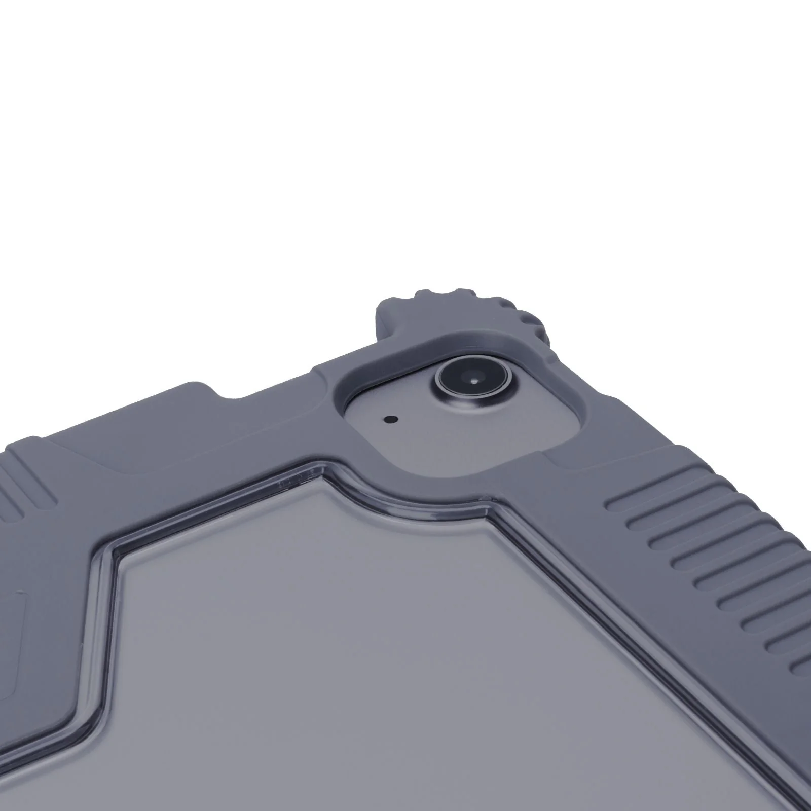 TEKNE Shockproof Vegan Leather Case for iPad Air 13 M2 | Stand Function | Drop Protection - Grey - Image 3