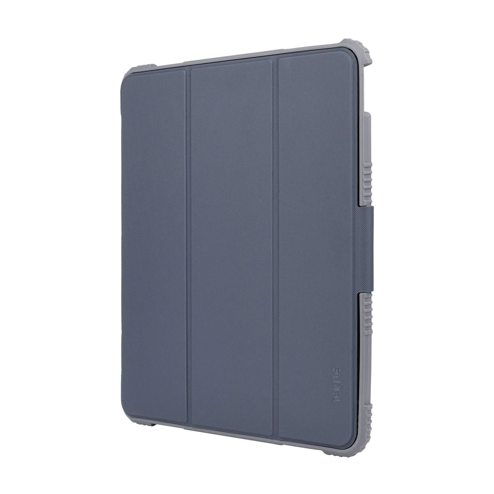 TEKNE Shockproof Vegan Leather Case for iPad Air 13 M2 | Stand Function | Drop Protection - Grey - Image 4