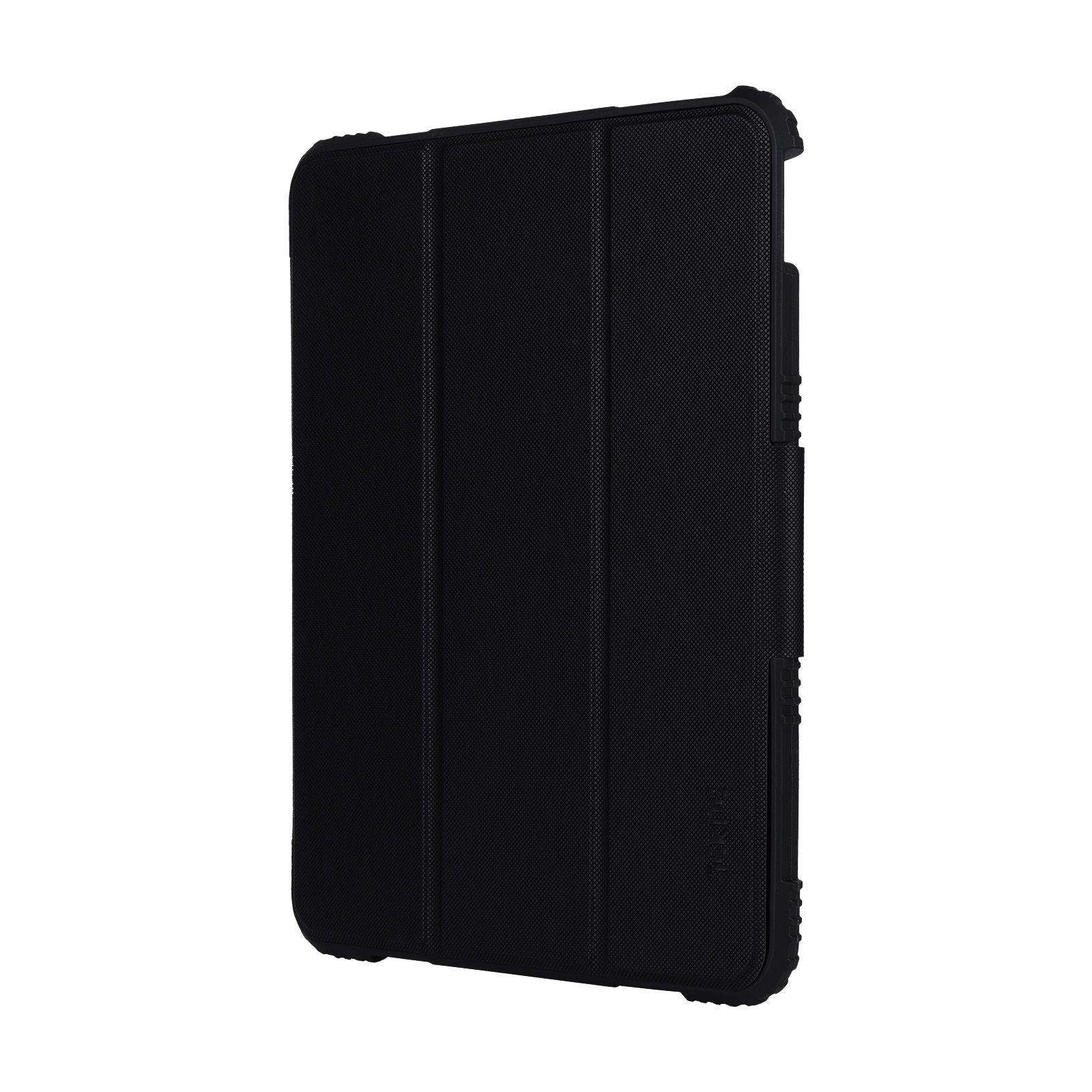 TEKNE Shockproof Vegan Leather Case for iPad Pro 11 M4 | Stand Function | Drop Protection - Black - Image 3