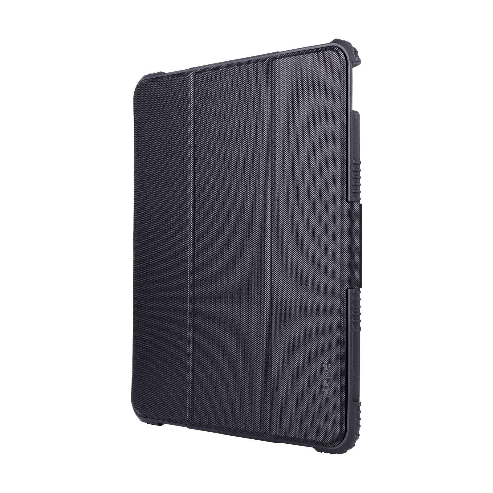 TEKNE Shockproof Vegan Leather Case for iPad Pro 13 M4 | Stand Function | Drop Protection - Black - Image 3
