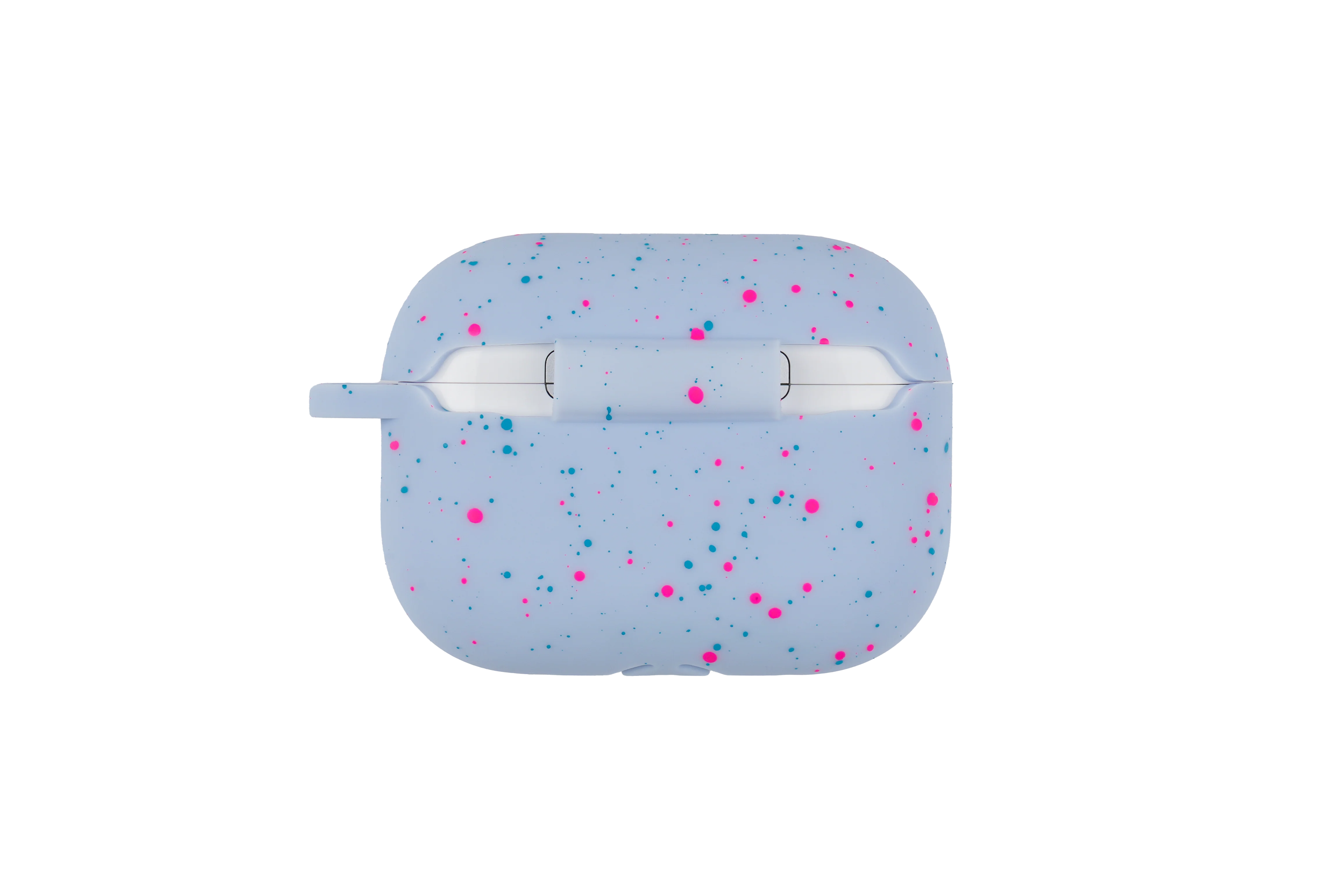 TEKNE Silicone Airpod Case for Airpods Pro-Motif Blue with Dots - Image 2