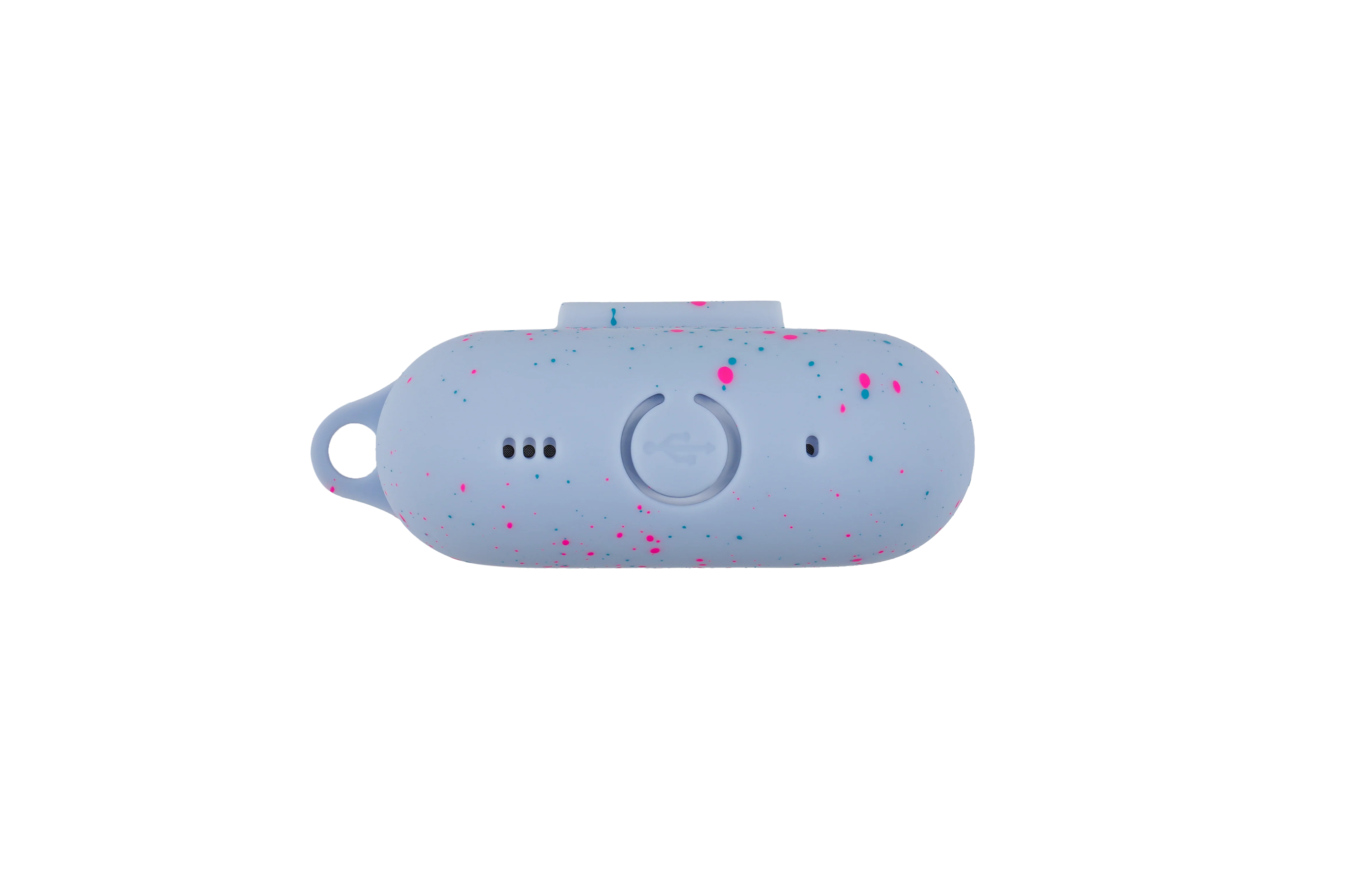 TEKNE Silicone Airpod Case for Airpods Pro-Motif Blue with Dots - Image 4