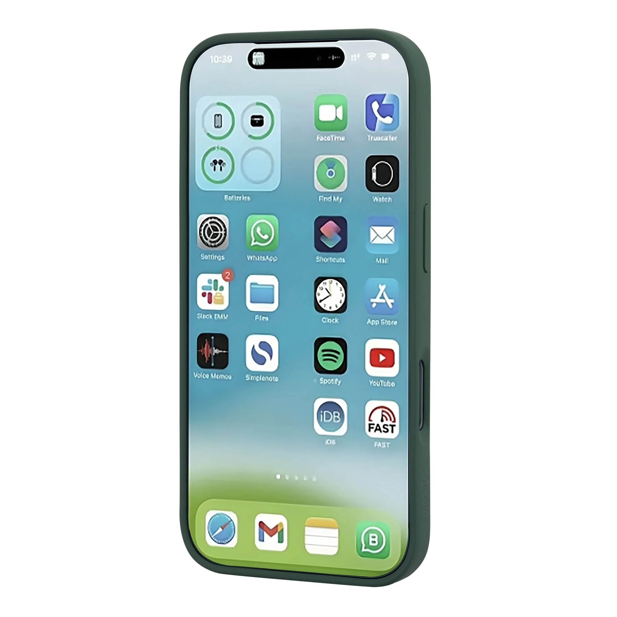 TEKNE Silicone Case Compatible with MagSafe for iPhone 17 Pro-Green - Image 4