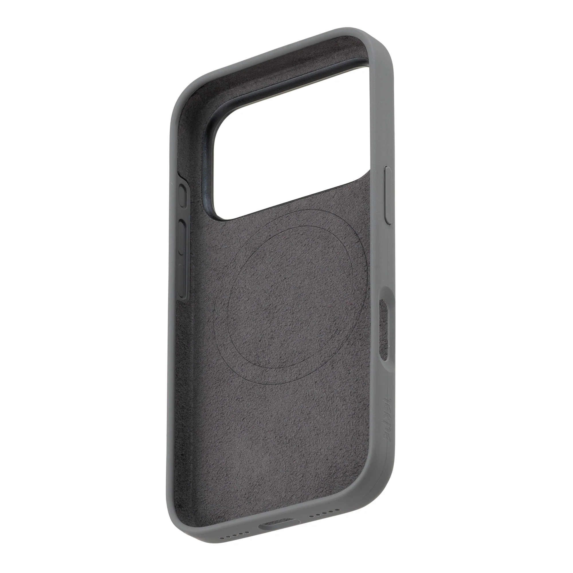 TEKNE Silicone Case Compatible with MagSafe for iPhone 17 Pro-Grey - Image 3