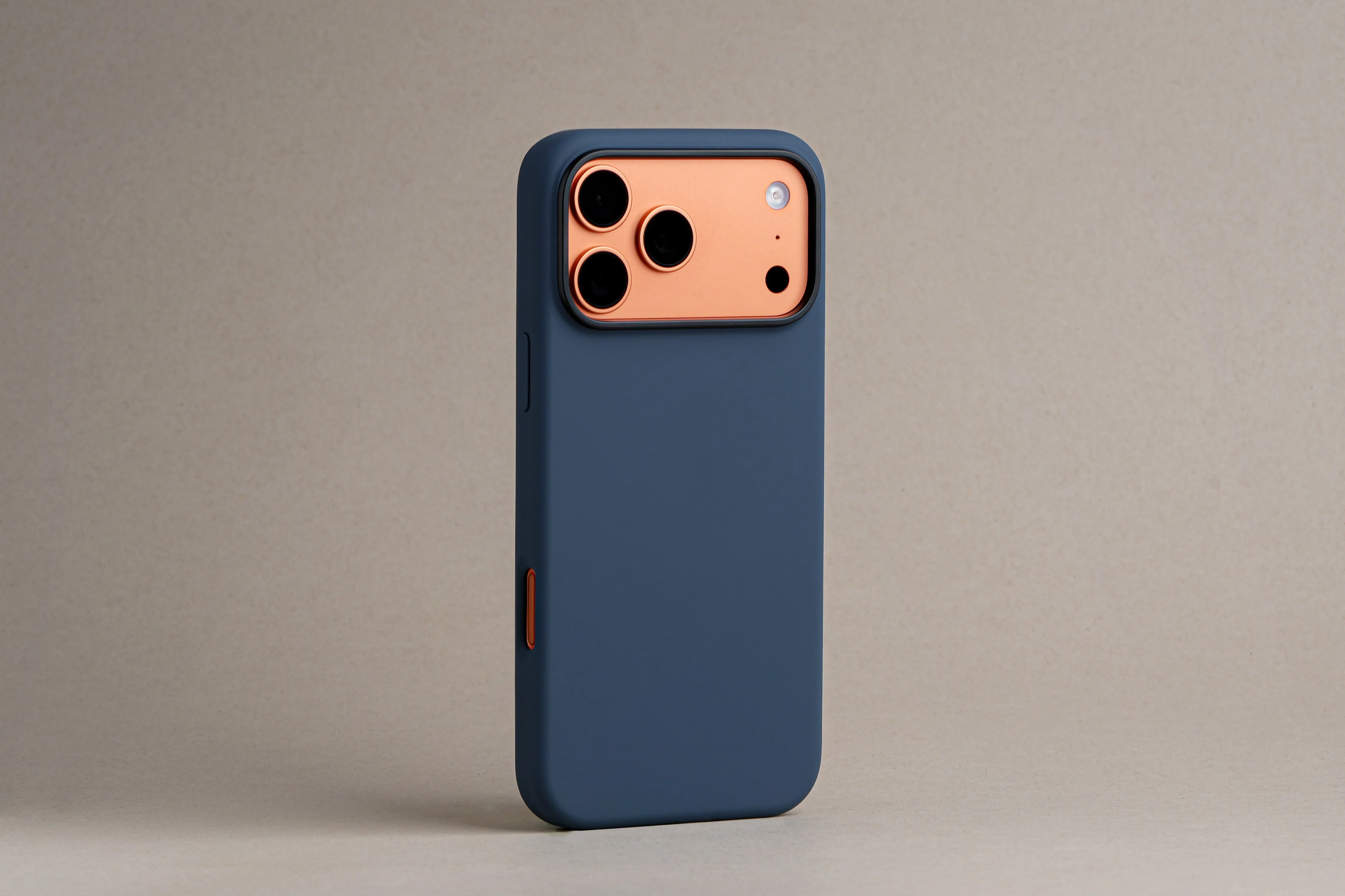 TEKNE Silicone Case Compatible with MagSafe for iPhone 17 Pro Max- Blue - Image 3
