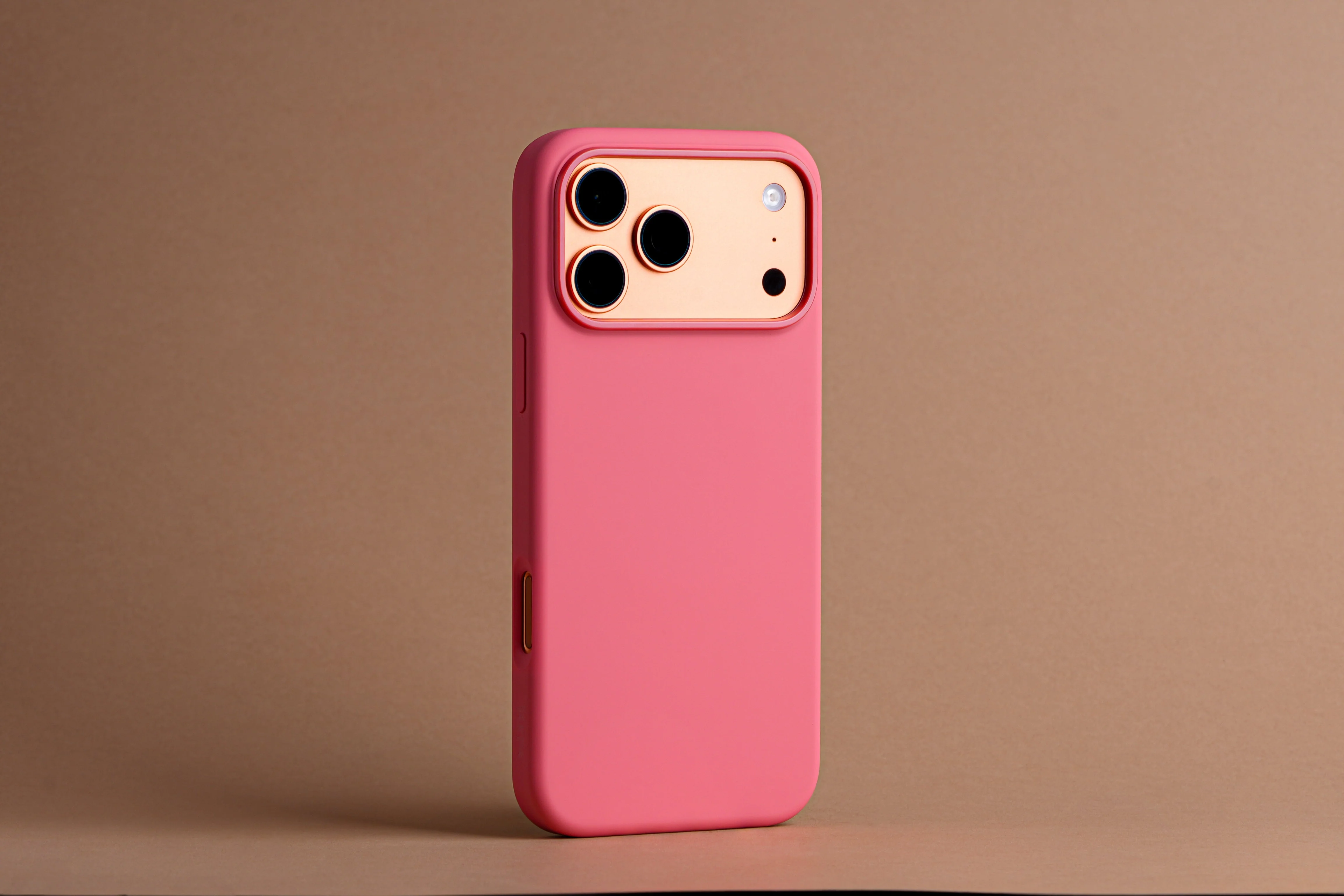 TEKNE Silicone Case Compatible with MagSafe for iPhone 17 Pro Max-Pink - Image 2