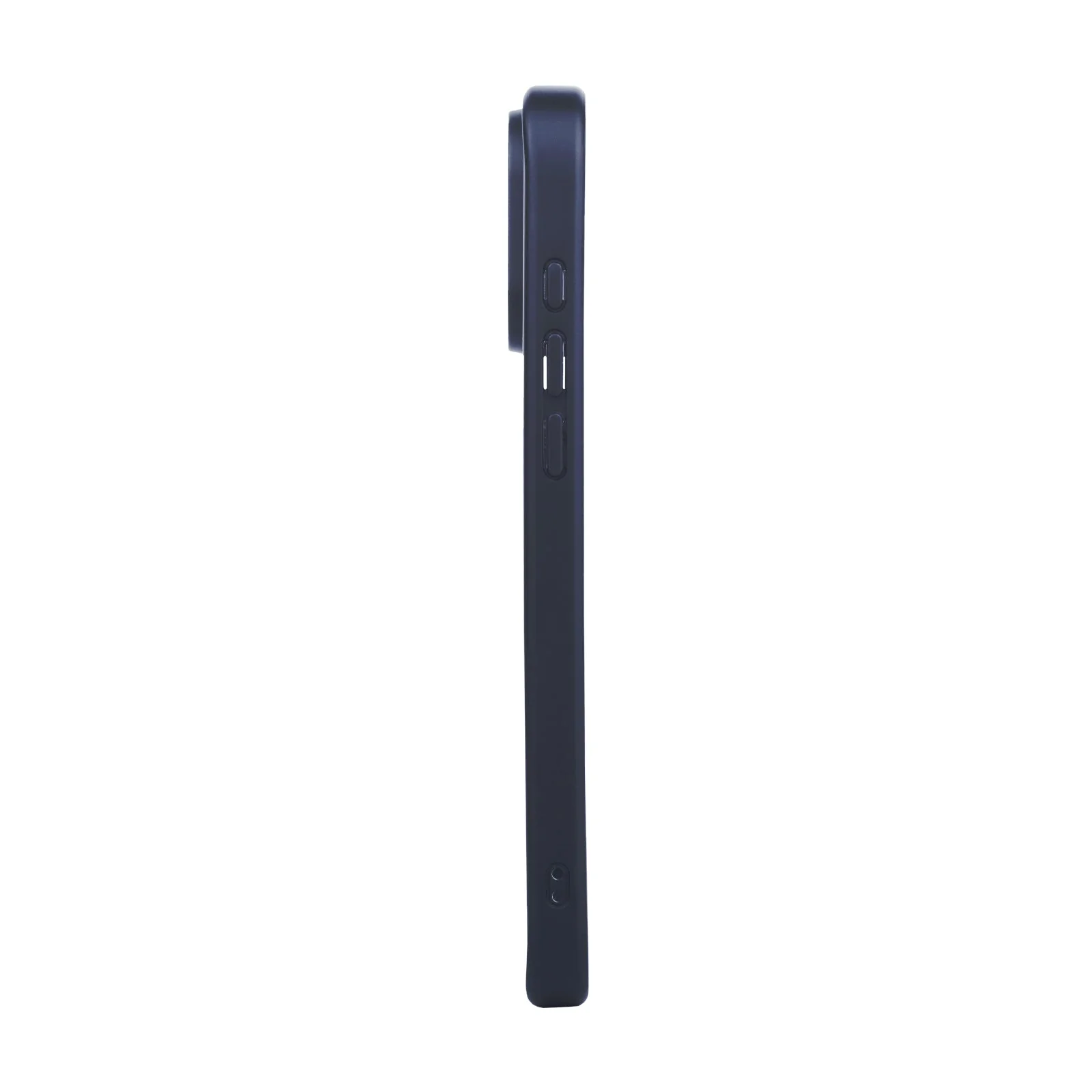 TEKNE Silicone Case for iPhone 16 | Soft-Touch Grip | Shockproof & Wireless Charging Compatible - Black - Image 5