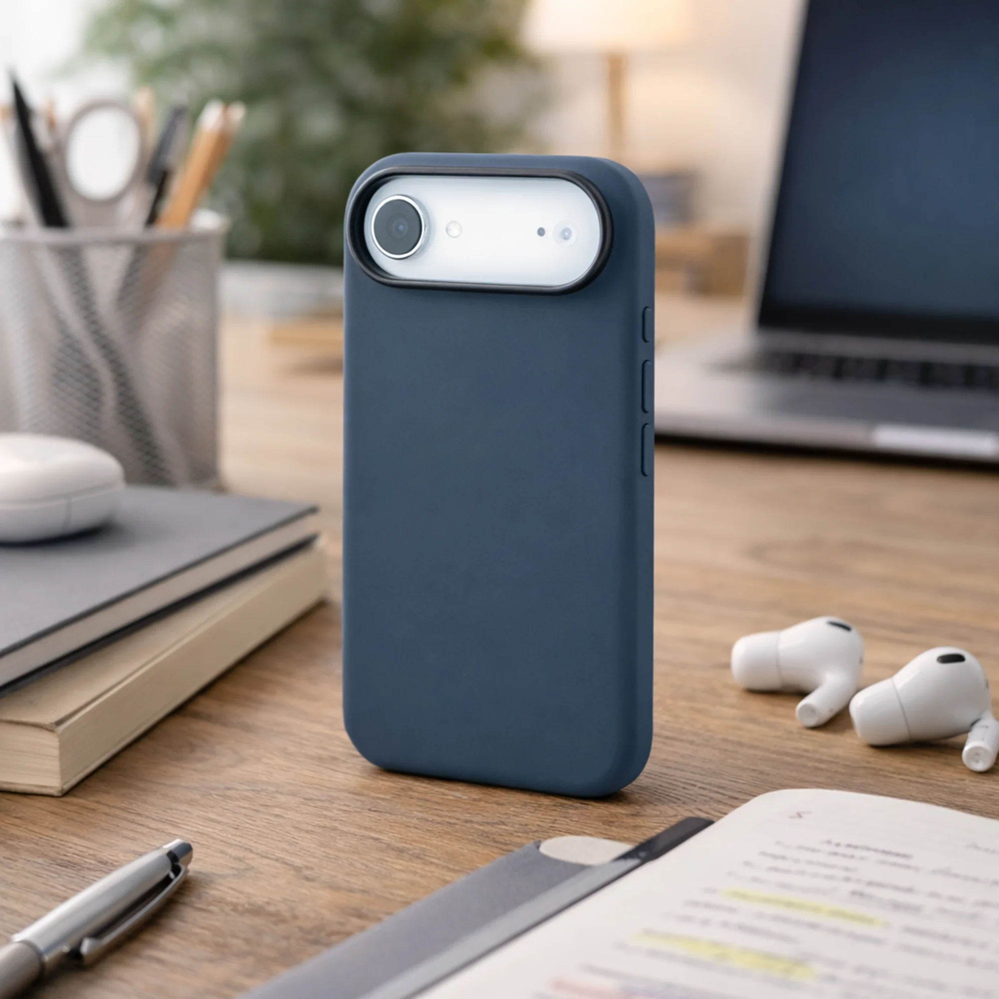 TEKNE Silicone MagSafe Case for iPhone 17 Air- Black - Image 3