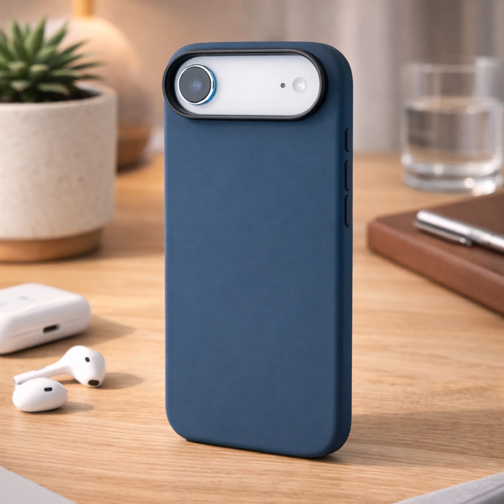 TEKNE Silicone MagSafe Case for iPhone 17 Air- Black - Image 4