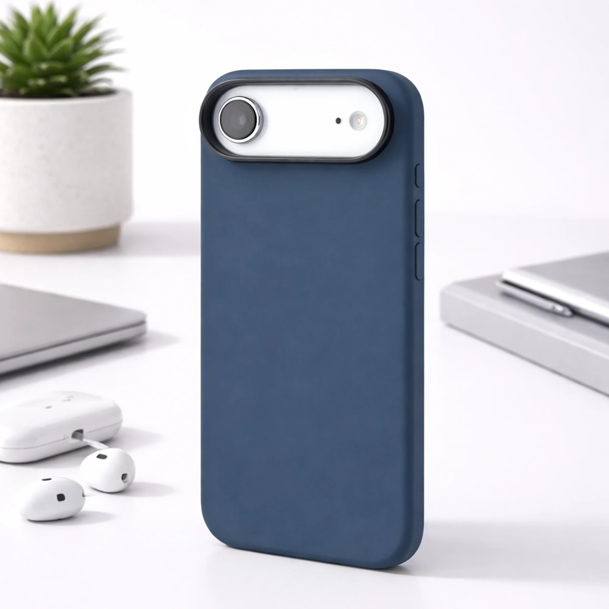 TEKNE Silicone MagSafe Case for iPhone 17 Air- Black - Image 5
