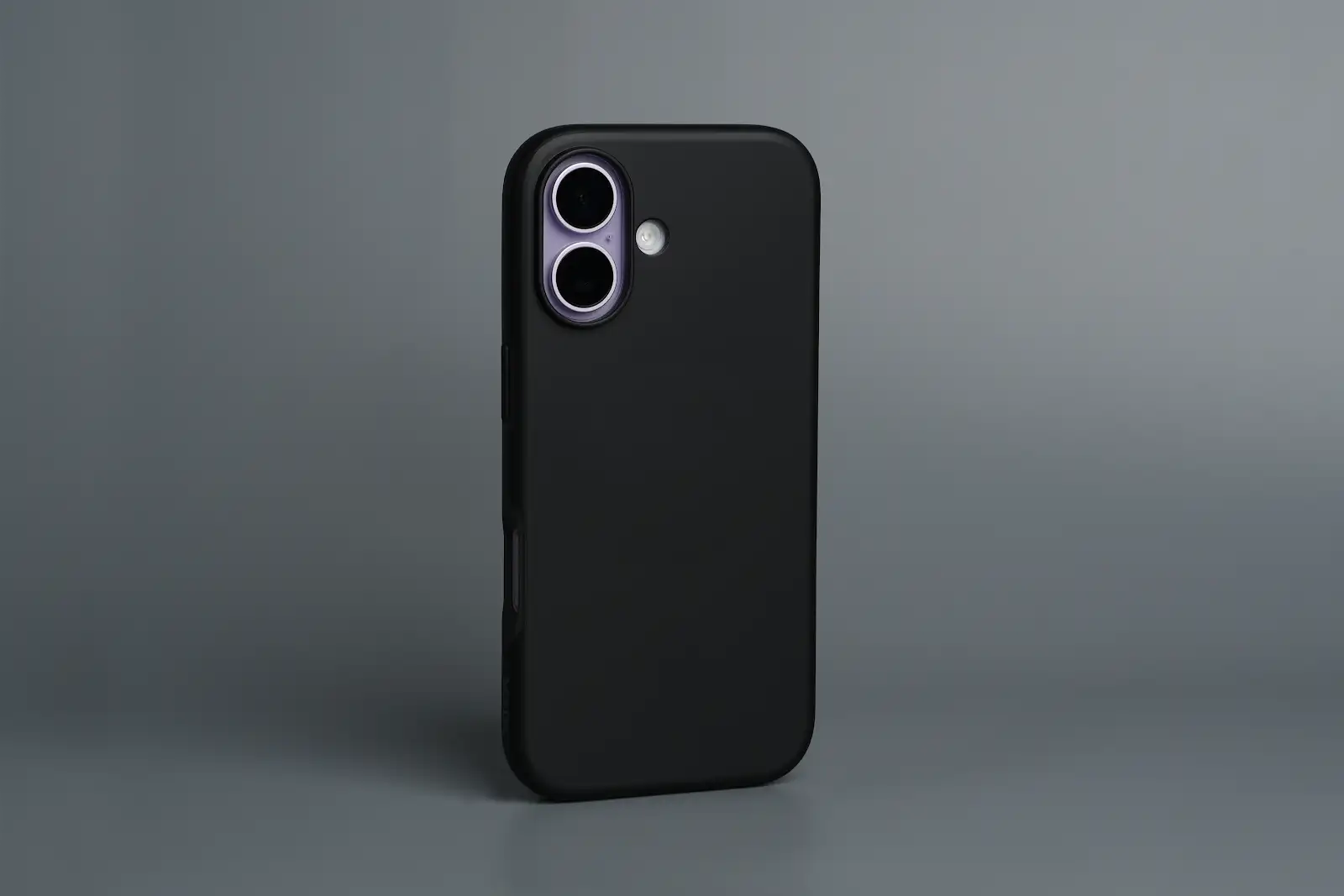 TEKNE Silicone MagSafe Case for iPhone 17- Black - Image 3