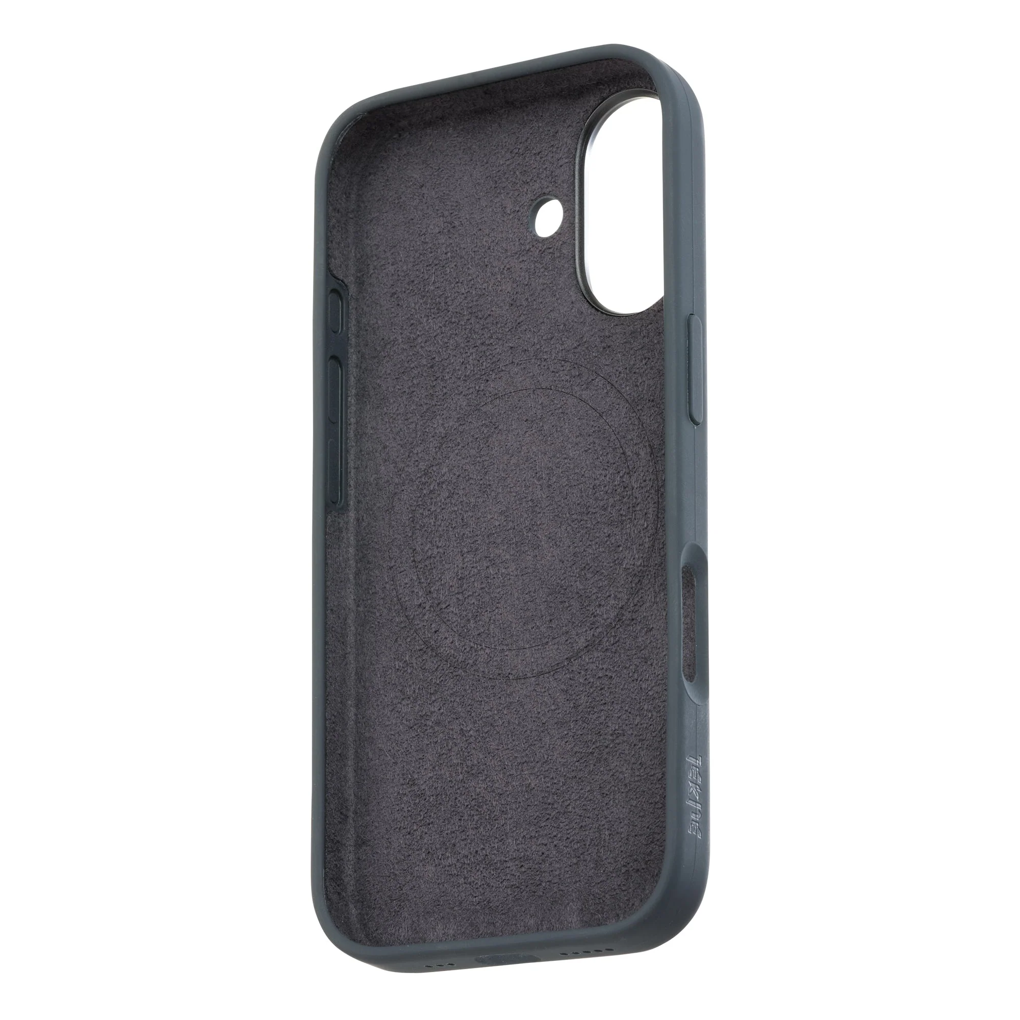TEKNE Silicone MagSafe Case for iPhone 17- Black - Image 4