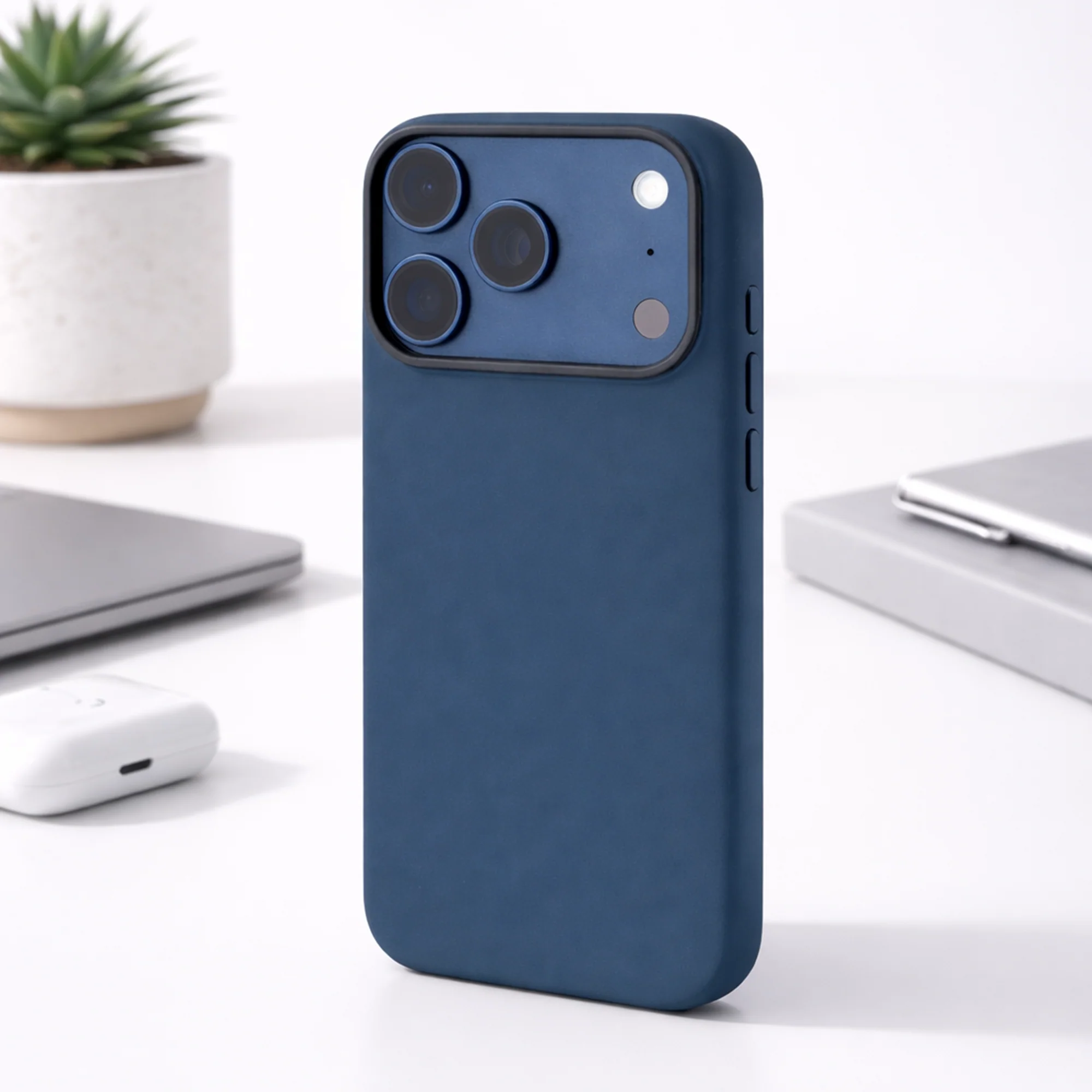 TEKNE Silicone MagSafe Case for iPhone 17 Pro- Black - Image 7