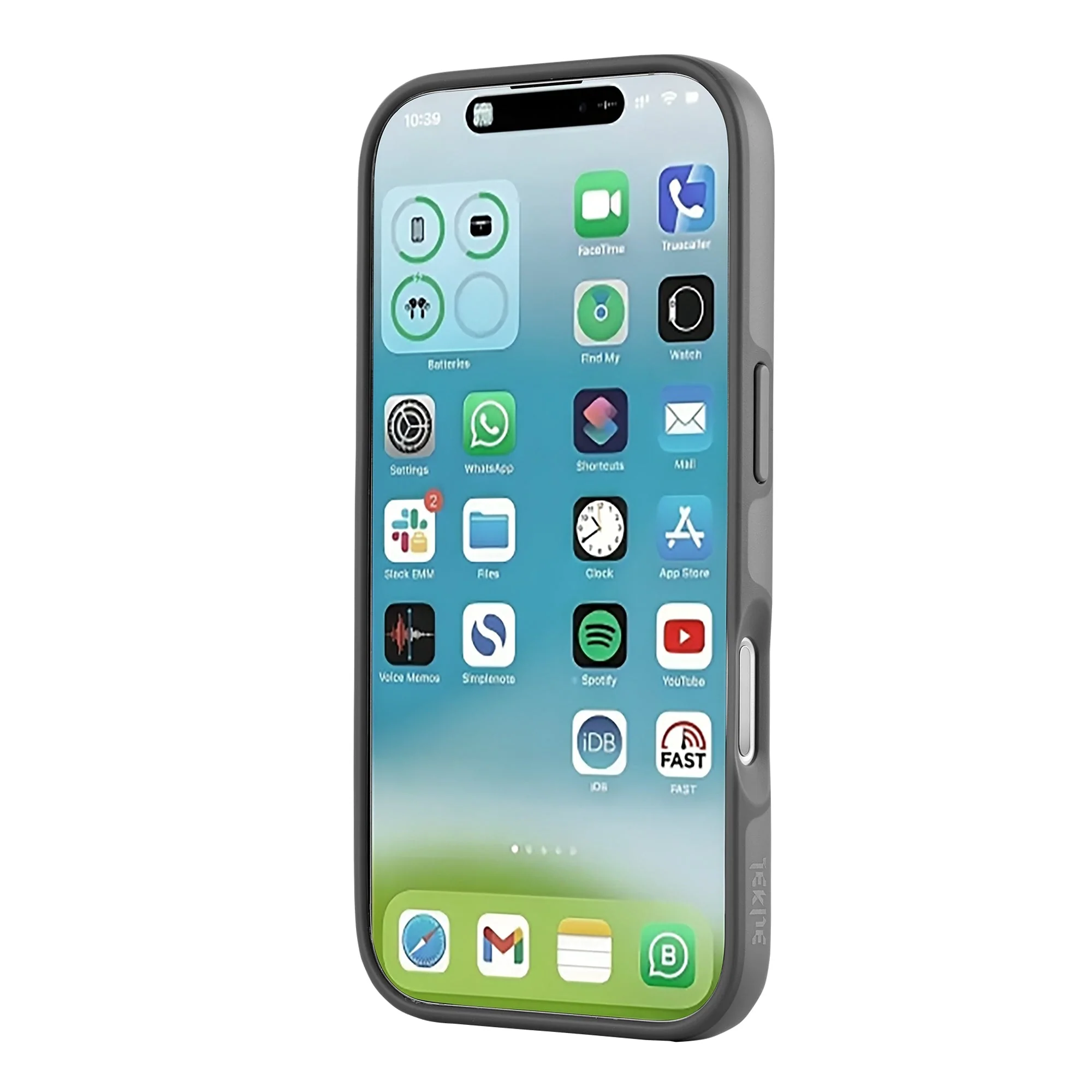 TEKNE Solid Duo MagSafe case for iPhone 17- Grey - Image 2