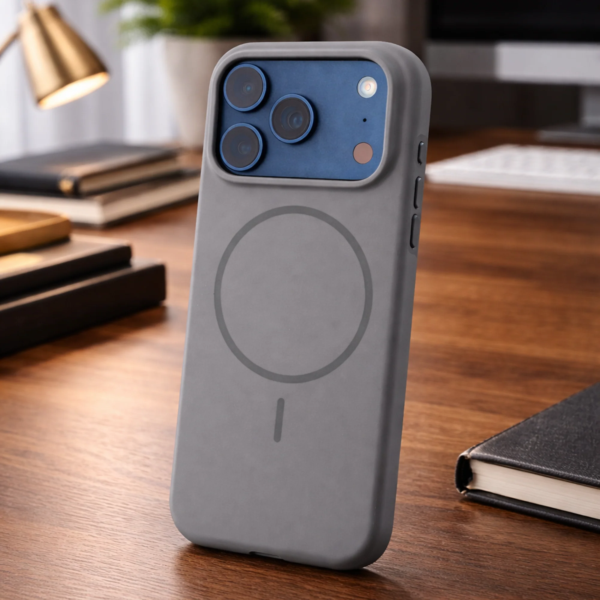 TEKNE Solid Duo MagSafe case for iPhone 17 Pro- Grey - Image 6