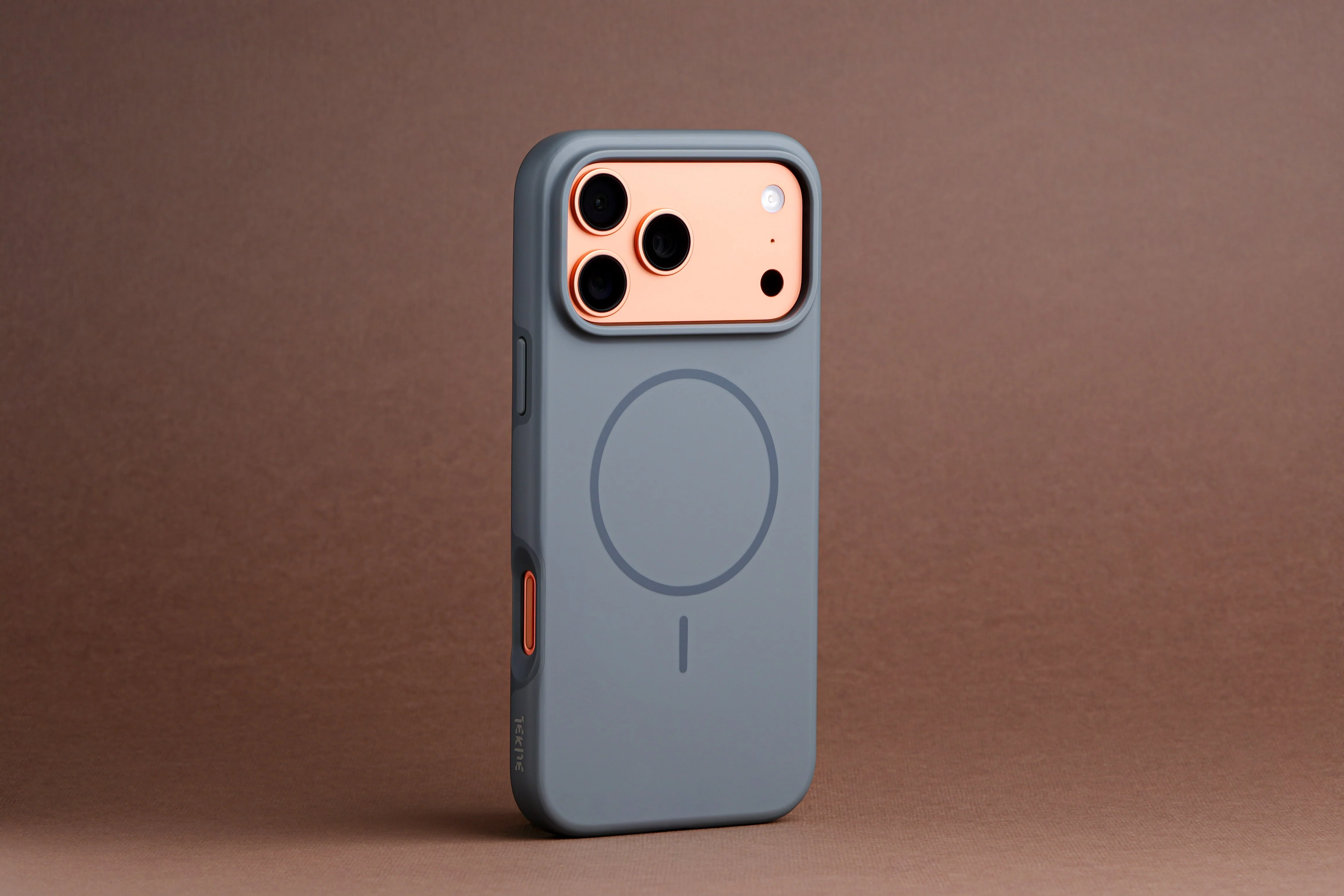 TEKNE Solid Duo MagSafe case for iPhone 17 Pro max- Grey - Image 2
