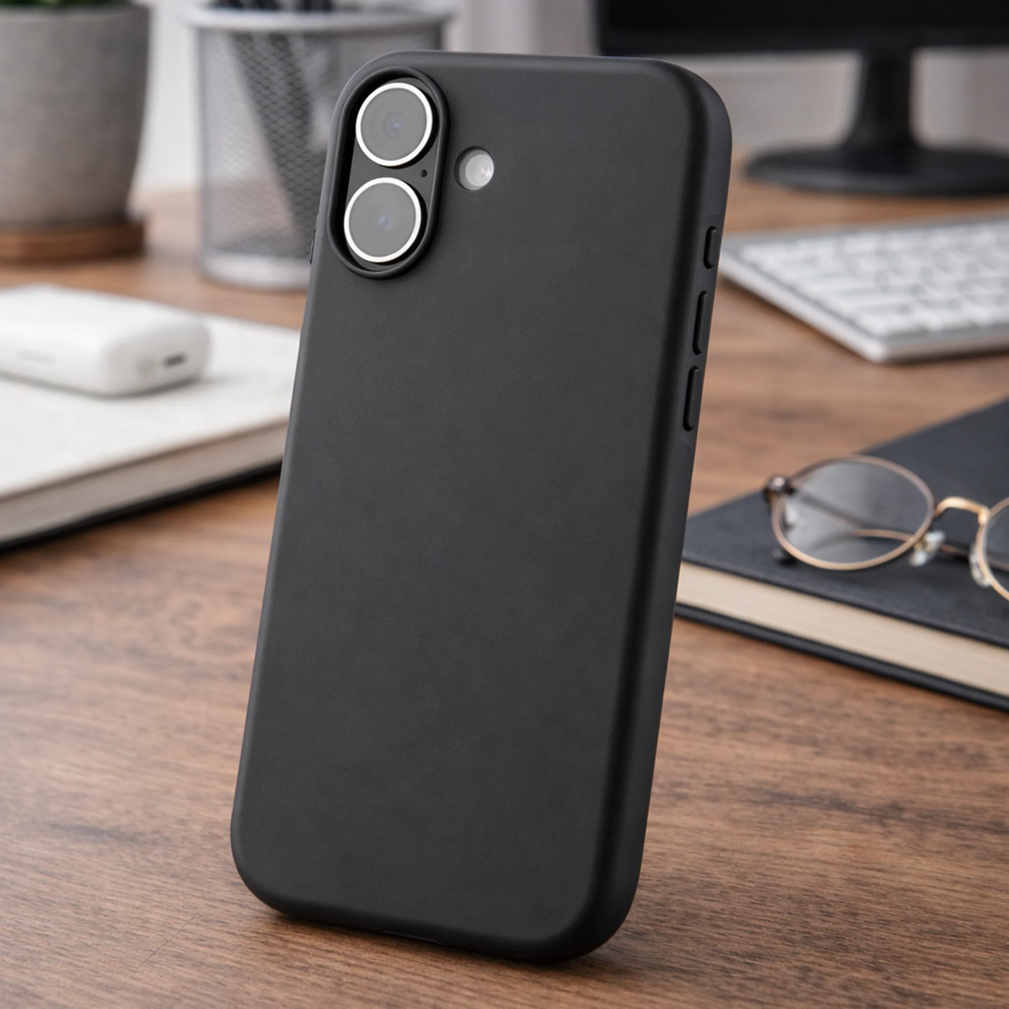 TEKNE Solid MagSafe Case for iPhone 17-Black - Image 3