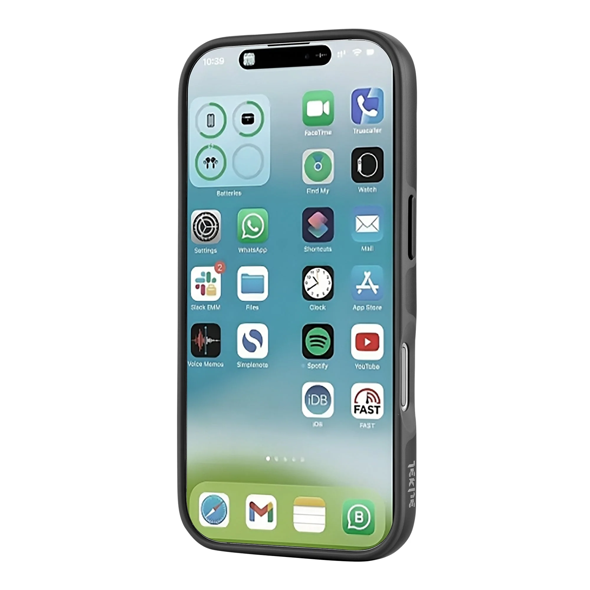 TEKNE Solid MagSafe Case for iPhone 17-Black - Image 4