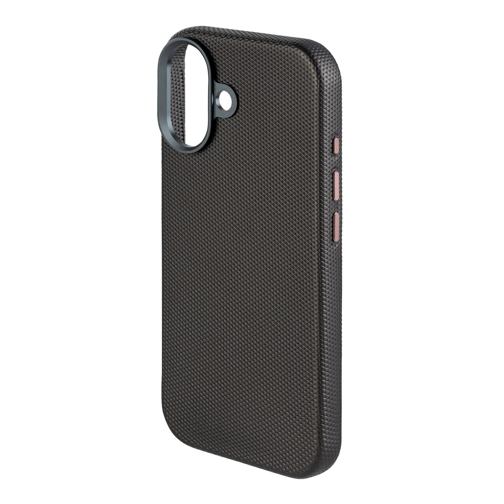 TEKNE Textura Vegan Leather Case  for iPhone 17-Grey - Image 5