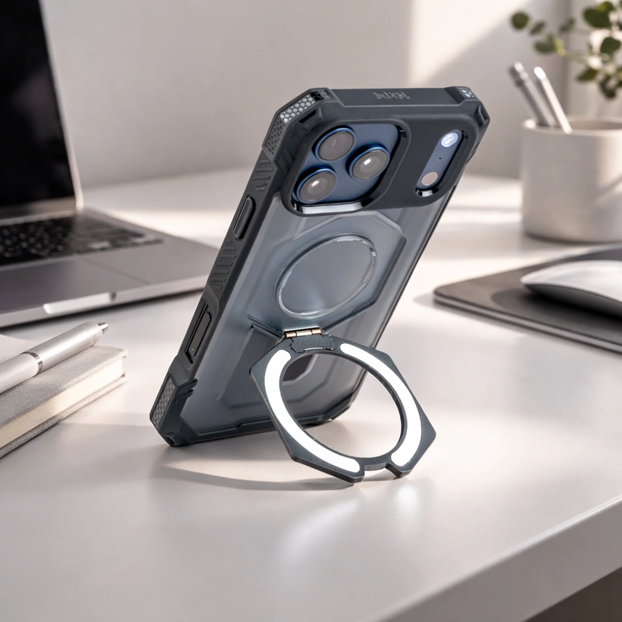 TEKNE Titan Defender Case for iPhone 17 Pro Max-Black - Image 4