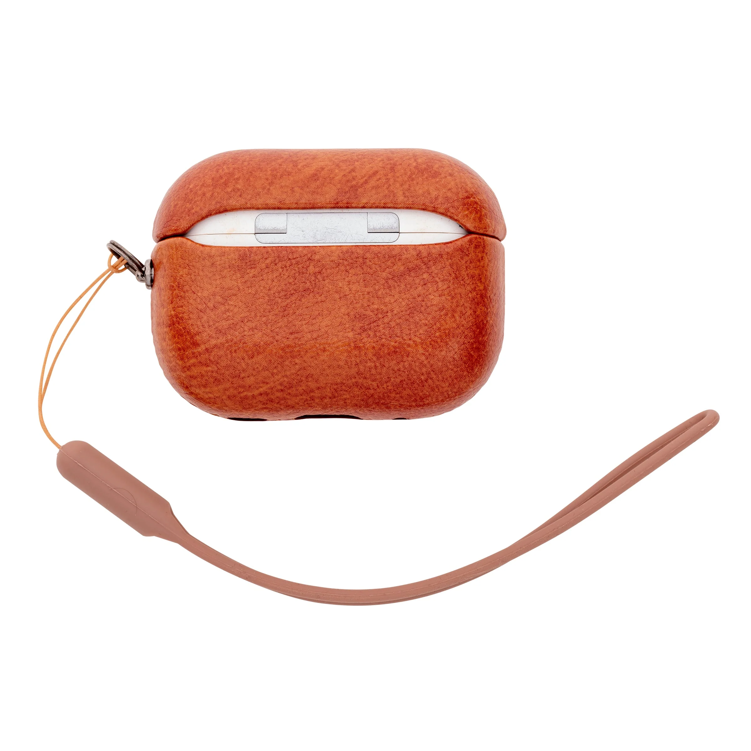 Tekne Vegan Leather case for Airpods-Tan/Brown-Airpod Pro 2nd Gen - Image 3