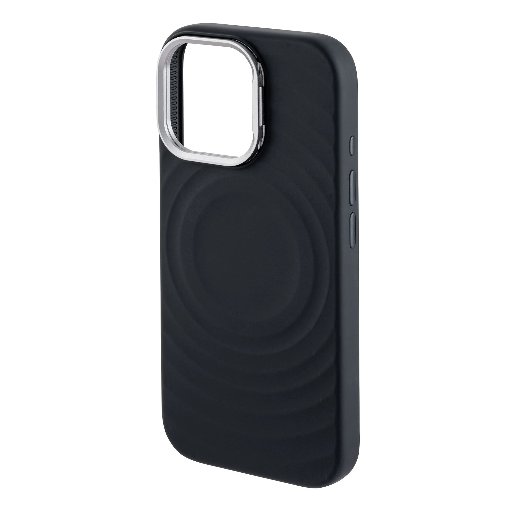 TEKNE WaveStand Silicone Case for iPhone 17- Black - Image 6