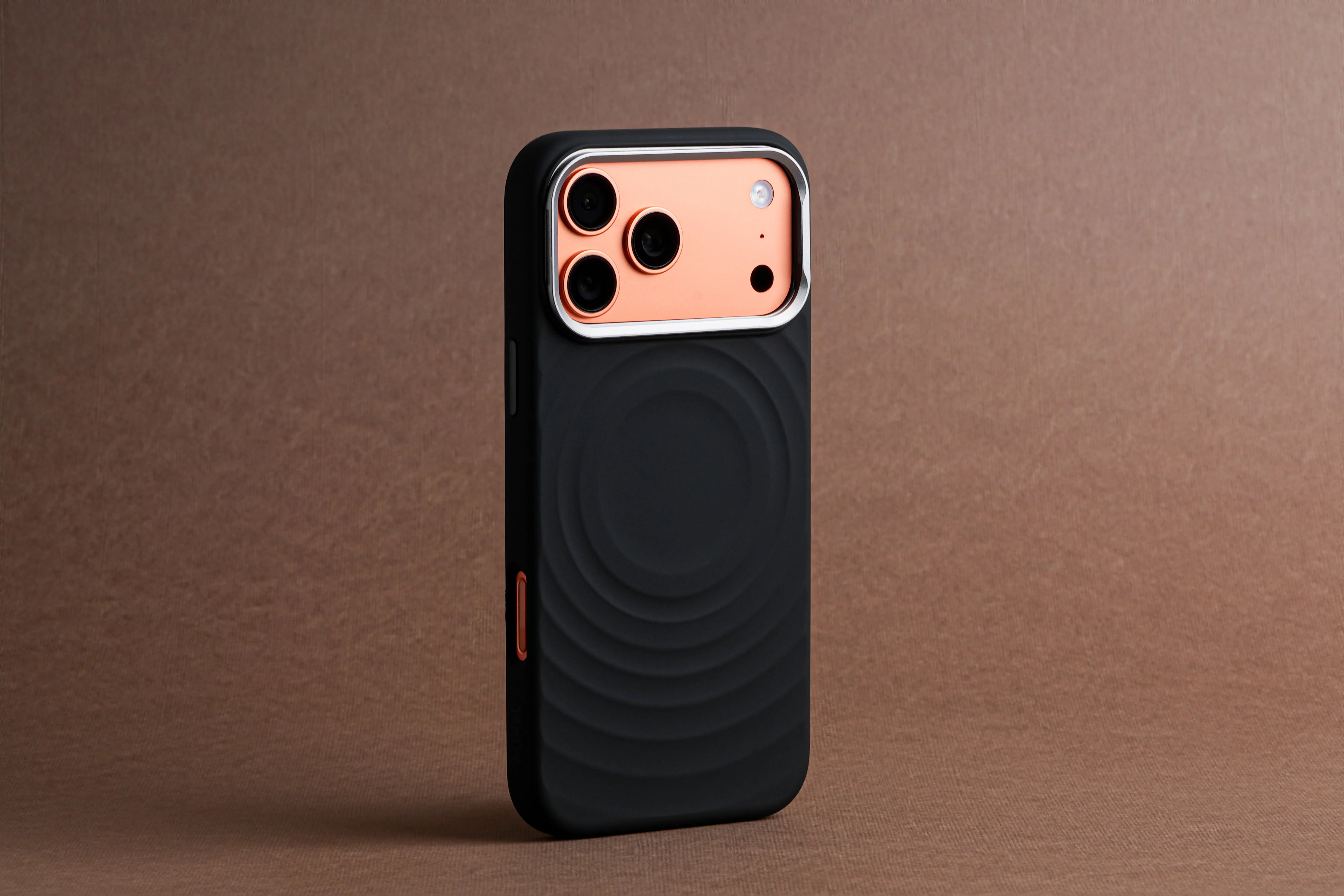TEKNE WaveStand Silicone Case for iPhone 17 Pro Max- Black - Image 2