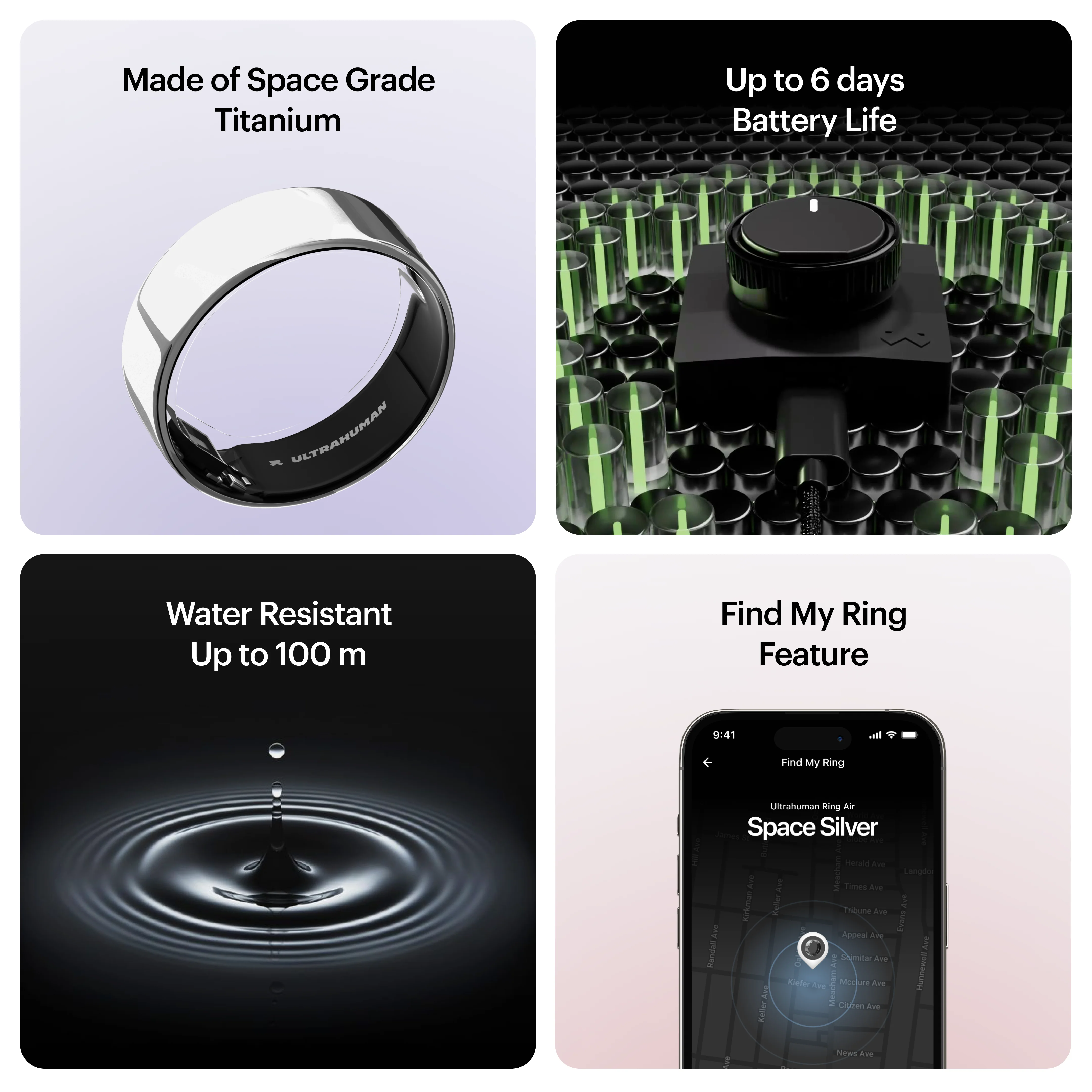 ULTRAHUMAN Ring AIR – Smart Fitness, Sleep & Activity Tracker for Men/Women (Space Silver) 12 - Image 7