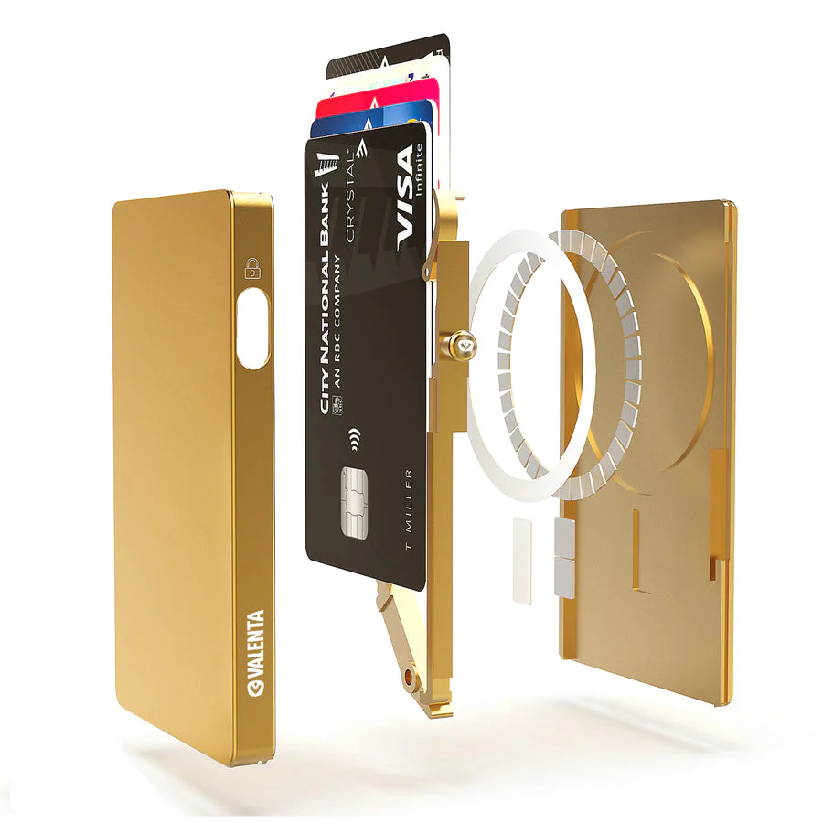 Valenta Cardprotector Aluminium Magsafe Gold - Image 4
