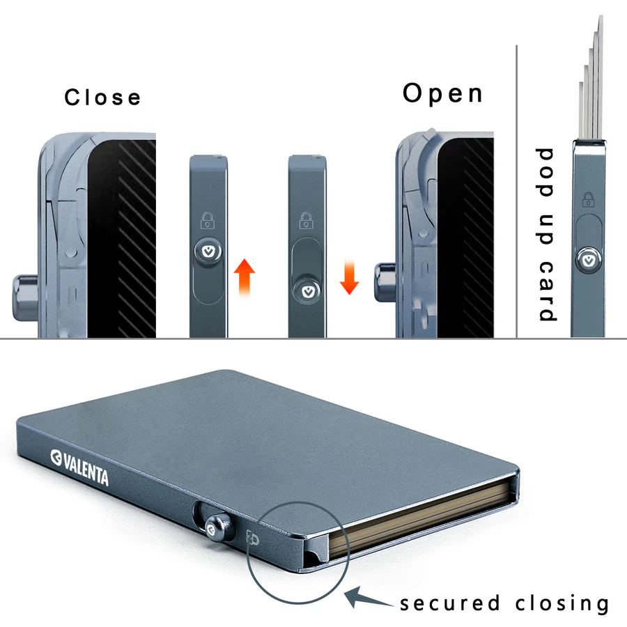 Valenta Cardprotector Aluminium Magsafe Grey - Image 4